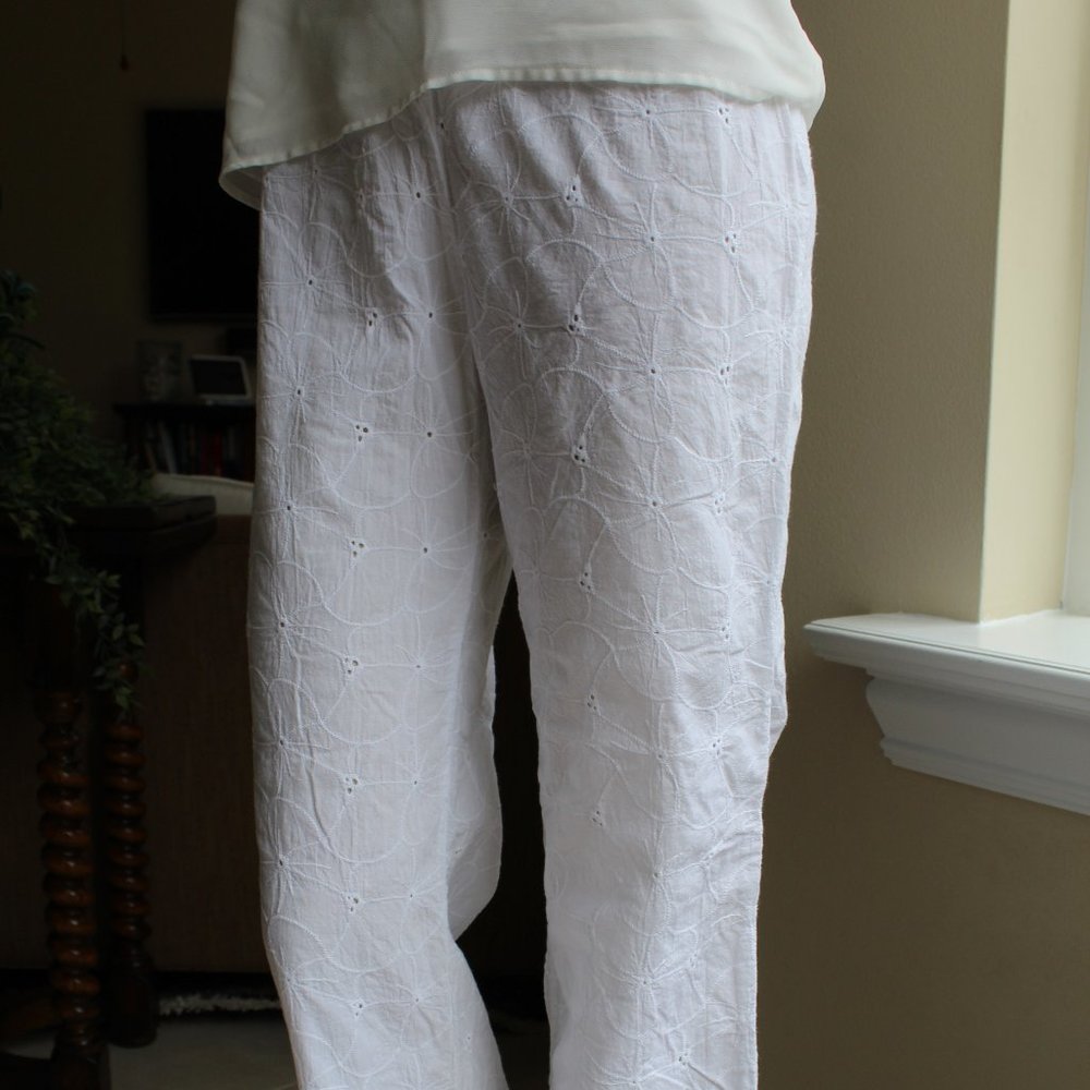 White Linen pants